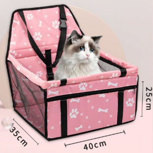 Cat Seat Travel Portable Cat Dog Bed Travel Car Safety Pet Seat Pet Carrier Bag Portable Cat Travel Bag