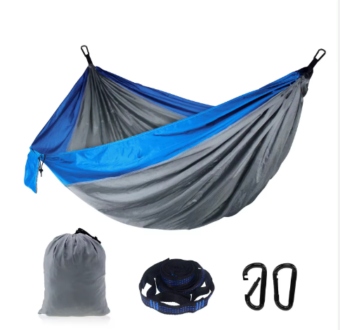 Outdoor Light weight Nylon Single Camping Hammock Parachute Hammock