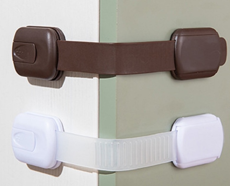 Easy Installation Children Proofing Baby Safety Drawer Door Cabinet Strap Locks Safety