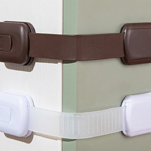 Easy Installation Children Proofing Baby Safety Drawer Door Cabinet Strap Locks Safety