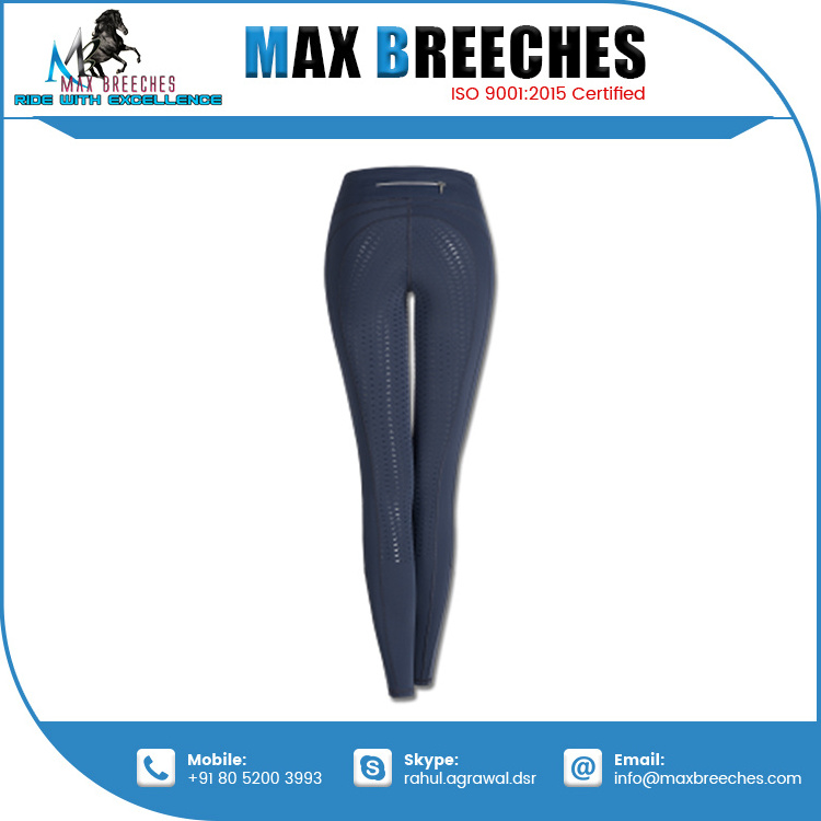 high quality equestrian breeches silicon knee patch breeches with whole saddles Riding Breeches New Design Customized Horse Rid