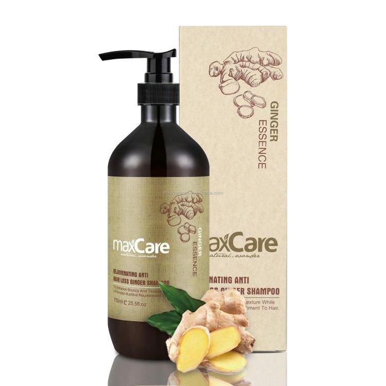 Private Label Organic Ginger Women Hair Fall Fast Grow Anti Hair Loss Products Men Hair Growth Regrowth Shampoo