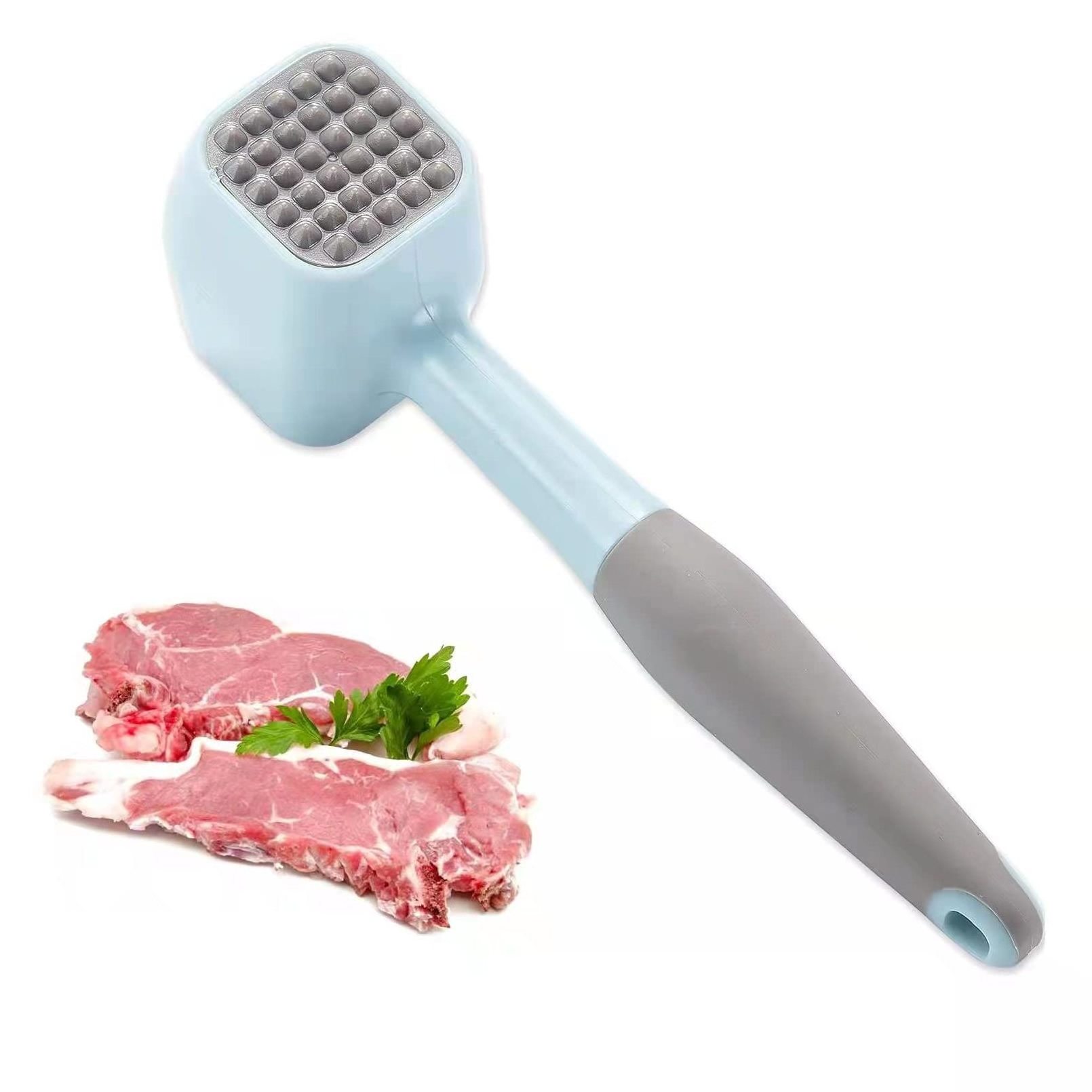 Maxcook Meat Tenderizer Hammer Mallet With Comfort Grip Rubber HandleDual-Sided Meat Pounder For Tenderizing Steak, Beef, Chicke