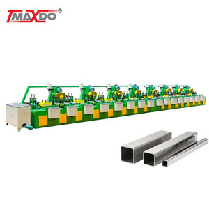 Electrical Control 36 Heads Stainless Steel Square Pipe Tube Polishing Machine