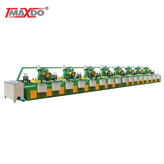 Electrical Control 36 Heads Stainless Steel Square Pipe Tube Polishing Machine