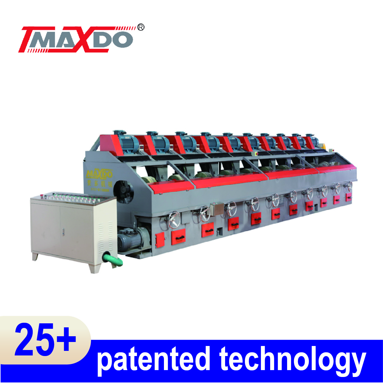 Maxdo  Stainless Steel Round Pipe Polishing Machine