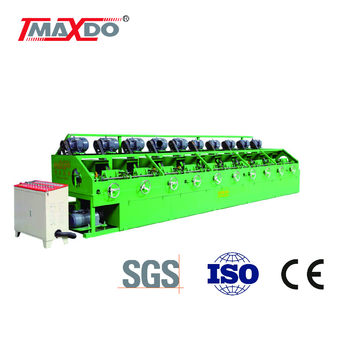 Maxdo  Stainless Steel Round Pipe Polishing Machine