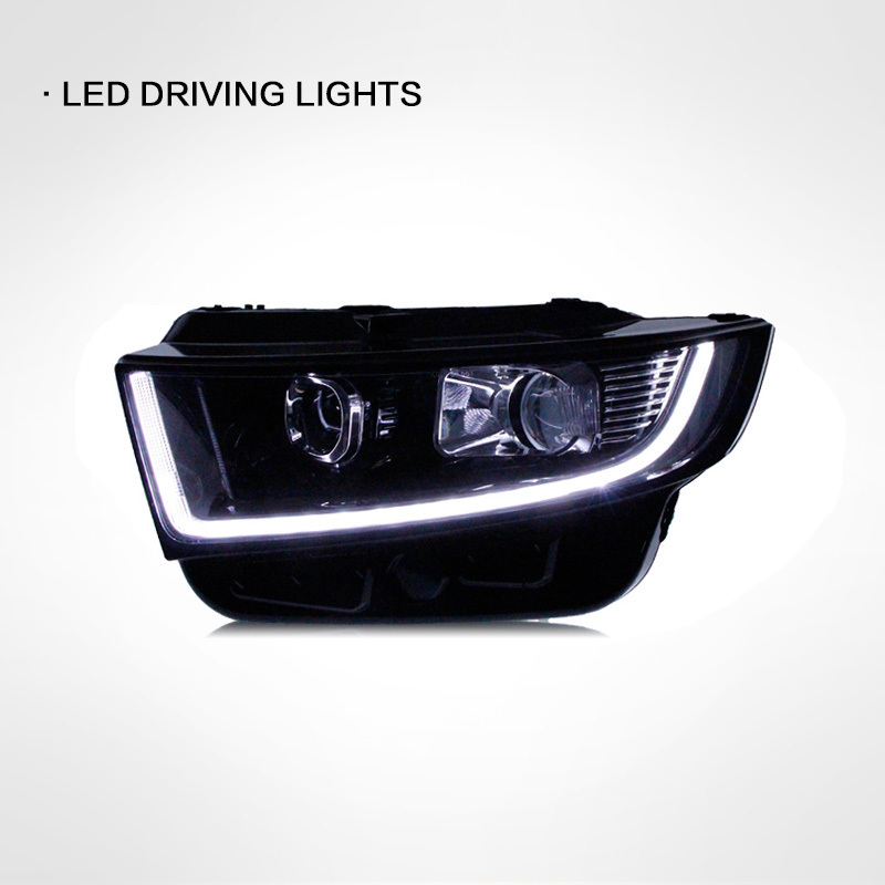 Car Model  For Ford Edge Headlights 2015-2018 Front Lights LED DRL Yellow Turn Signal Light Head Lamps Auto Assembly