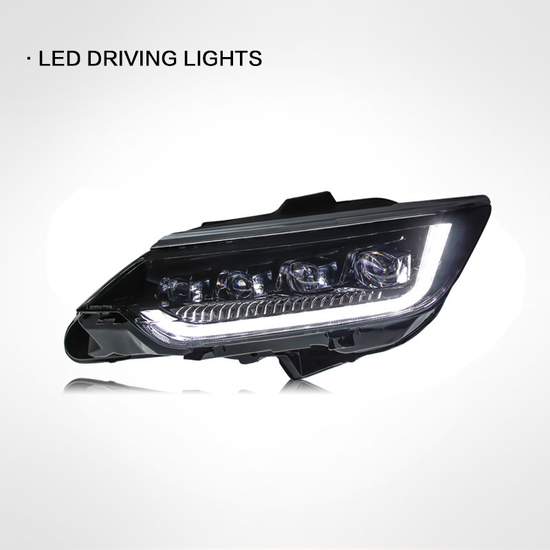 Car Lights LED Front Headlamp For Toyota Camry 2015-2017 Crystal Headlights LED Lens Signal Lights