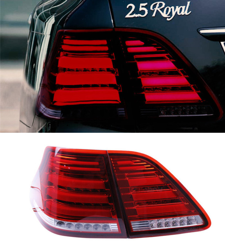 Car Styling Taillight for Toyota Crown 2003-2009 Tail Lamp LED Rear Lamp DRL Signal Brake Reverse Auto Turn Signal Light