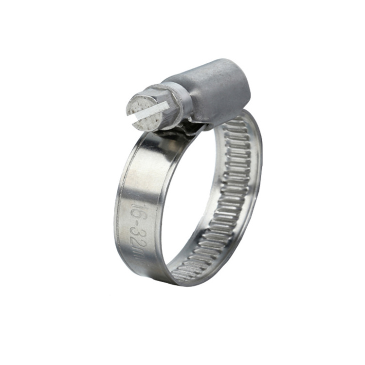 Customized size germany galvanized iron hose clamp