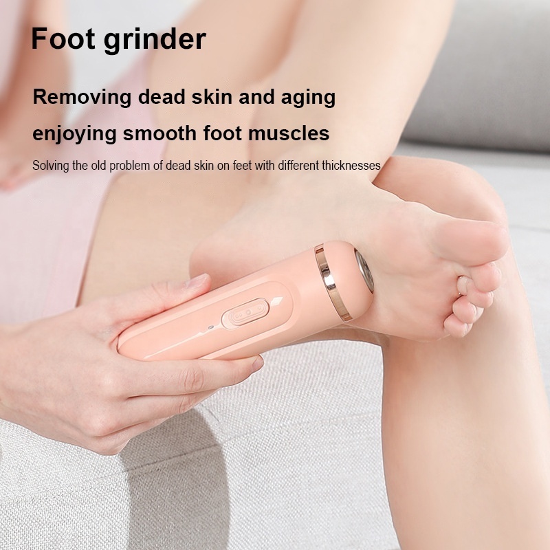 Factory Price 2 in 1 Electric Feet Callus Remover Machine Cordless Portable Foot Grinder Pedicure