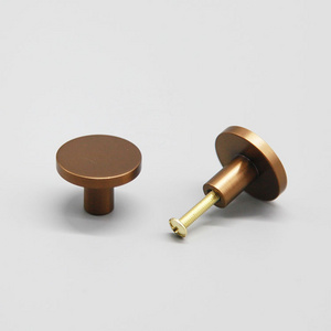 Simple Designed Solid Brass Furniture Handle and Knobs Closet Pulls Wardrobe Handle Drawer Handles Pull