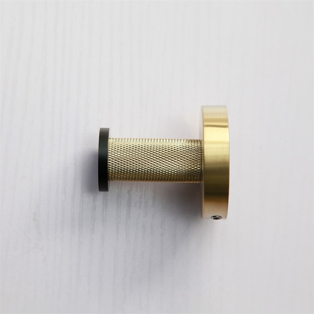 MAXERY High Quality Knurled Gold 304 Stainless Steel Bathroom Robe Hook Clothing Hook