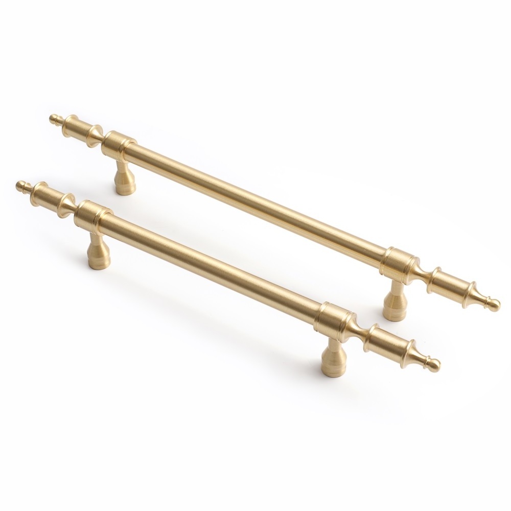 Solid Brass Big Pull Handle for Furniture Kitchen Cabinet Cupboard Drawer Door Handle Pull Knobs