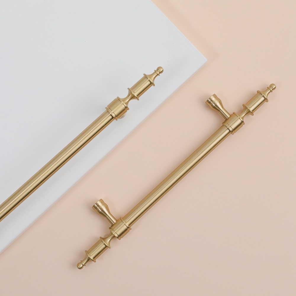 Solid Brass Big Pull Handle for Furniture Kitchen Cabinet Cupboard Drawer Door Handle Pull Knobs