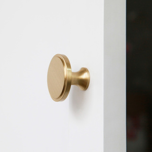 Maxery  Brushed Brass Cabinet Knobs Gold Drawer Knobs for Cabinet and Dresser Drawers Gold Cabinet Hardware