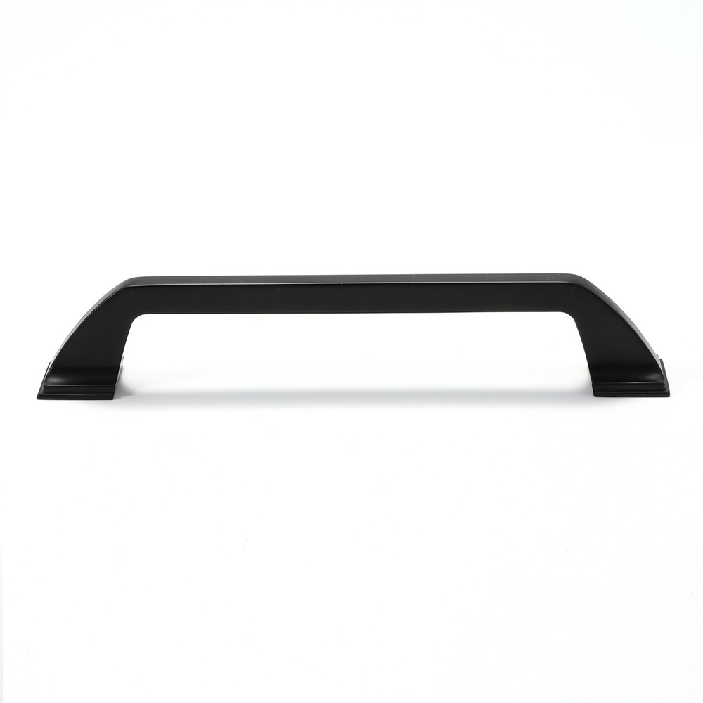 Modern Industrial Style Matte Black Zinc Alloy Furniture Handle Factory Wholesale Cabinet Handle Custom Kitchen Hardware