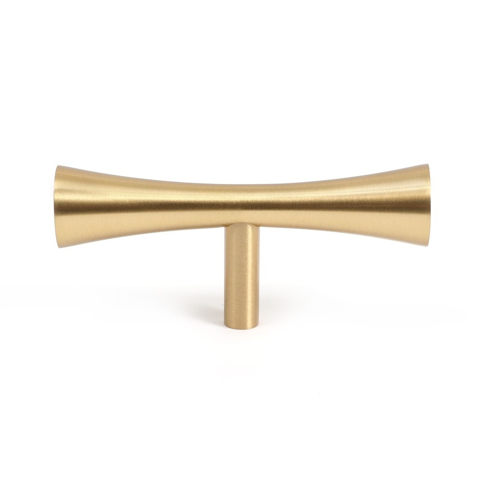 Unique Brass Door Handles Solid Brass Cabinet Handle Pull Gold Drawer Knobs Pulls Handles