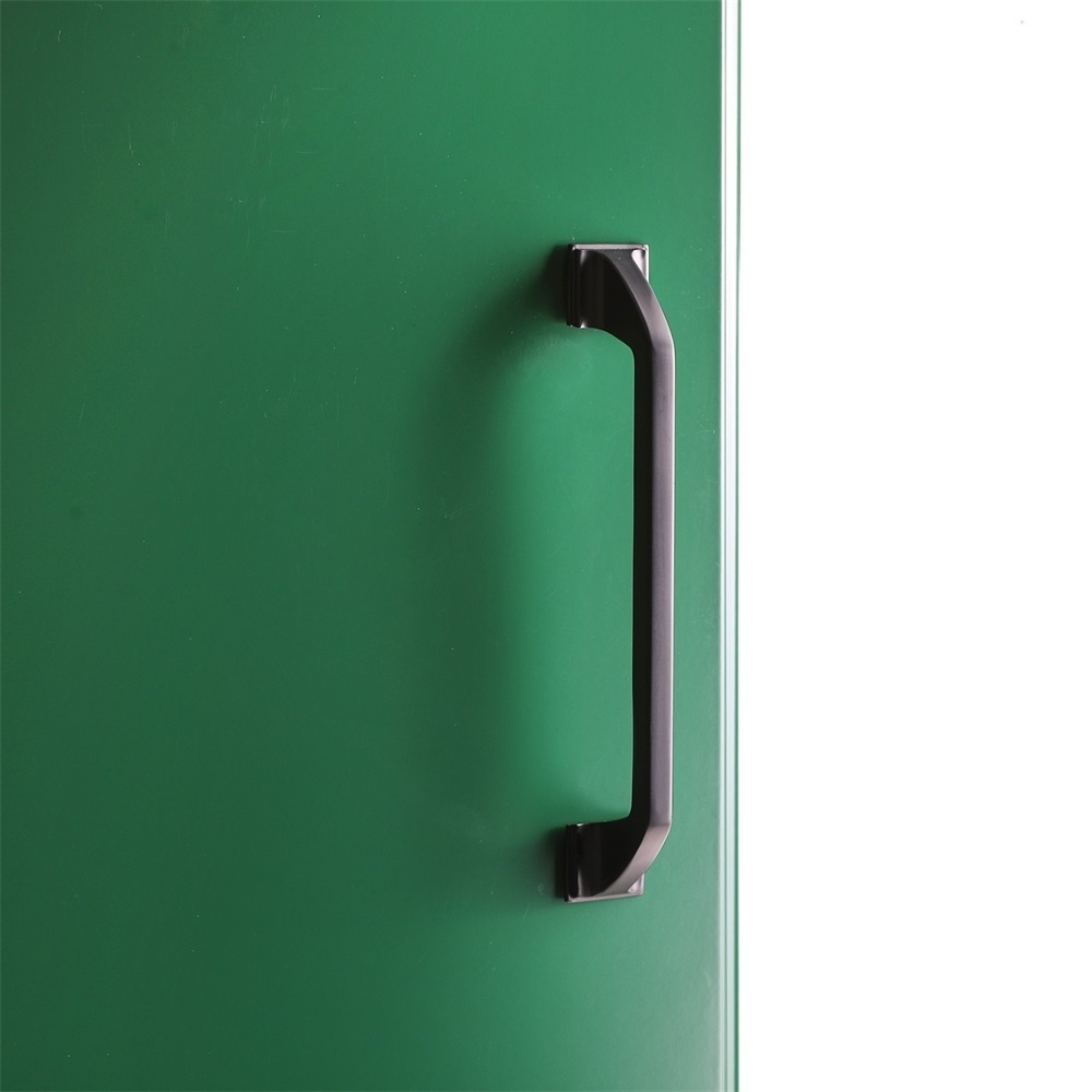 Modern Industrial Style Matte Black Zinc Alloy Furniture Handle Factory Wholesale Cabinet Handle Custom Kitchen Hardware