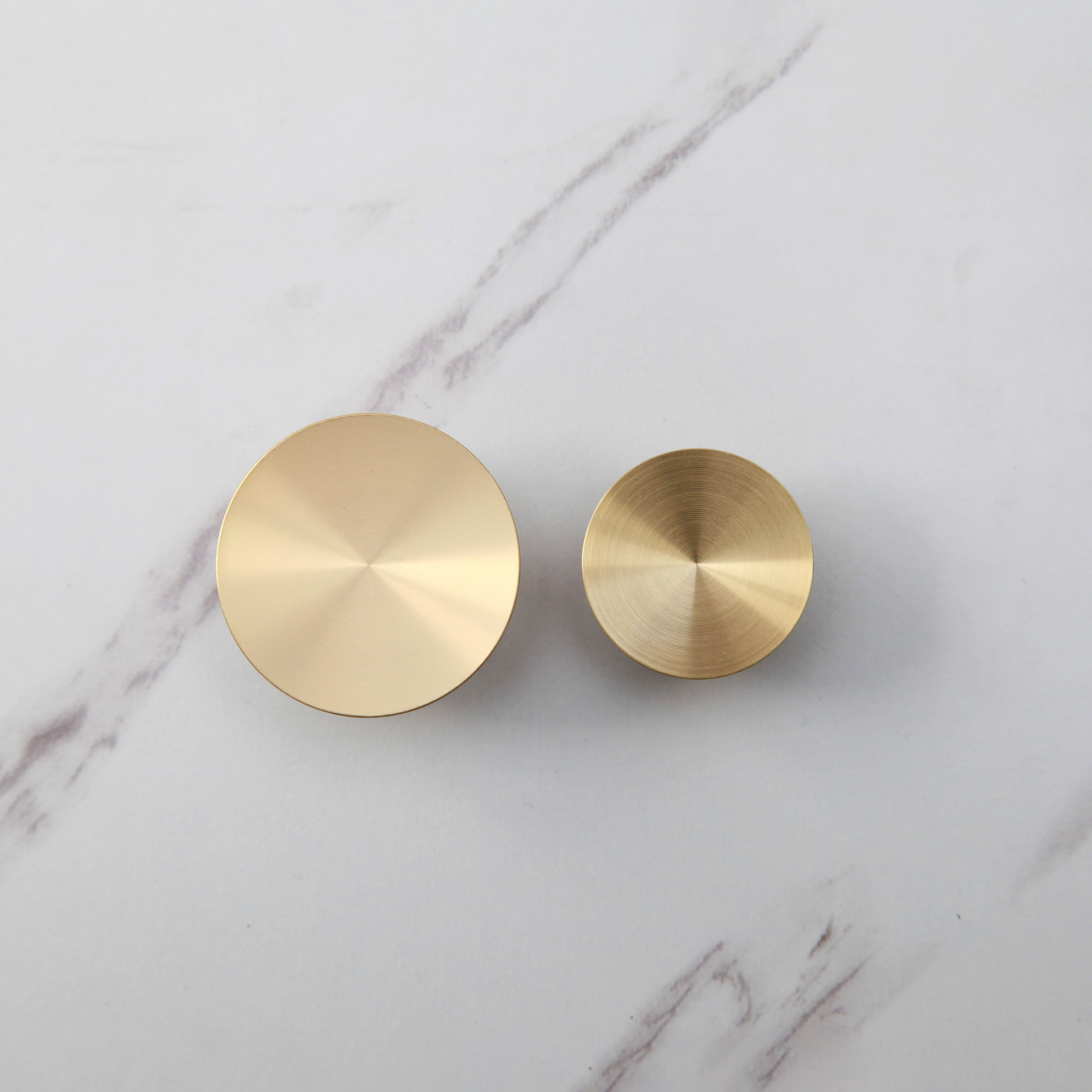 Maxery Brushed Brass Cabinet Knobs Gold Handles for Dresser  Brass Drawer Knobs Brushed Gold Cabinet Knobs