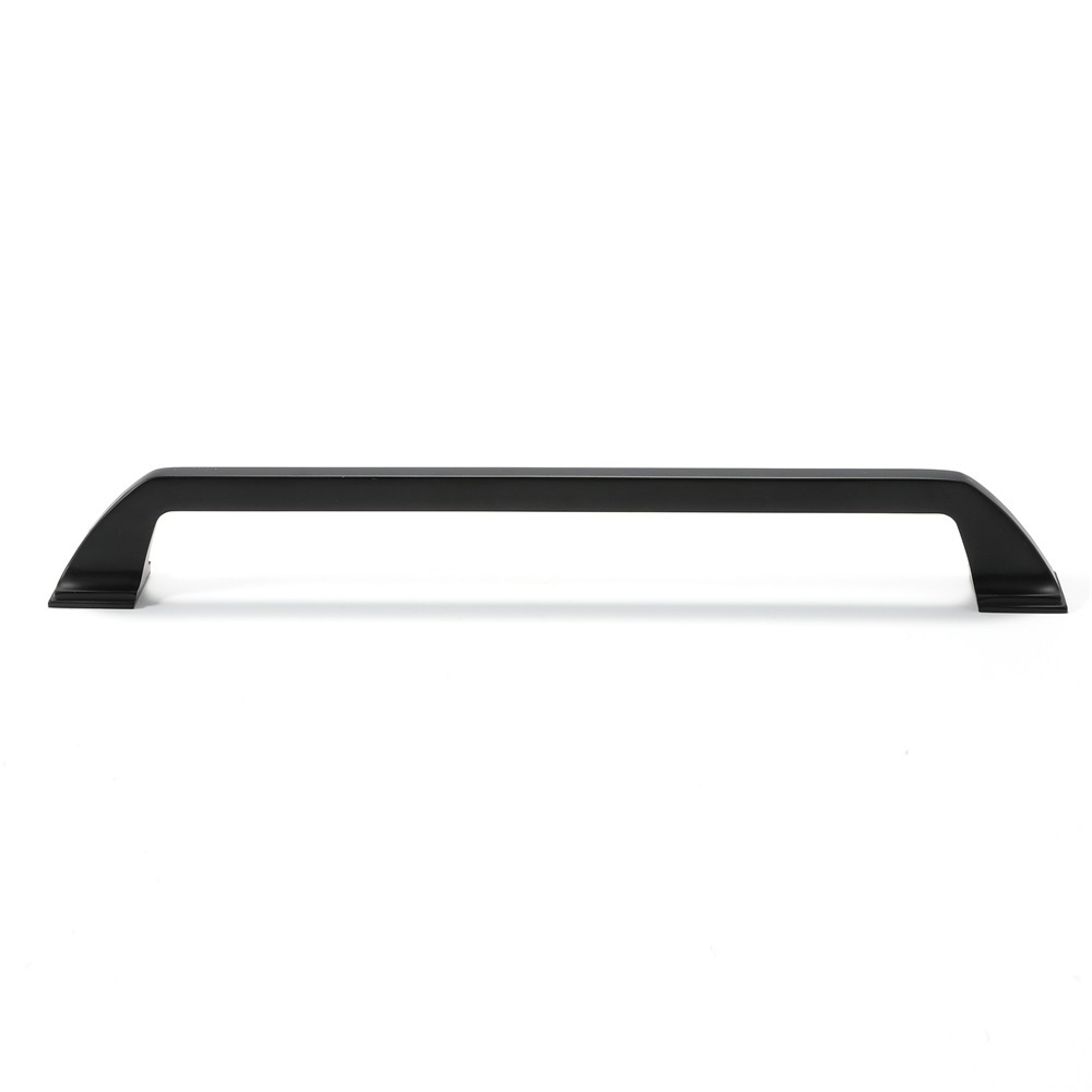 Modern Industrial Style Matte Black Zinc Alloy Furniture Handle Factory Wholesale Cabinet Handle Custom Kitchen Hardware