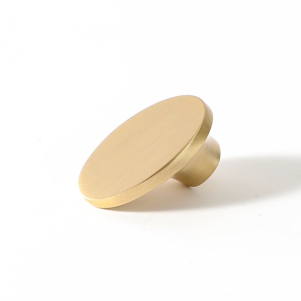 Maxery 2023 Hot Sale Oval Mini Cabinet Pulls Cute Brass Pulls High Quality Cabinet Drawer Knobs and Pull