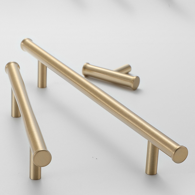 Maxery Modern Furniture Hardware Long Brass Cabinet Drawer Door Handle High-quality Kitchen Cabinet Handles and Puller