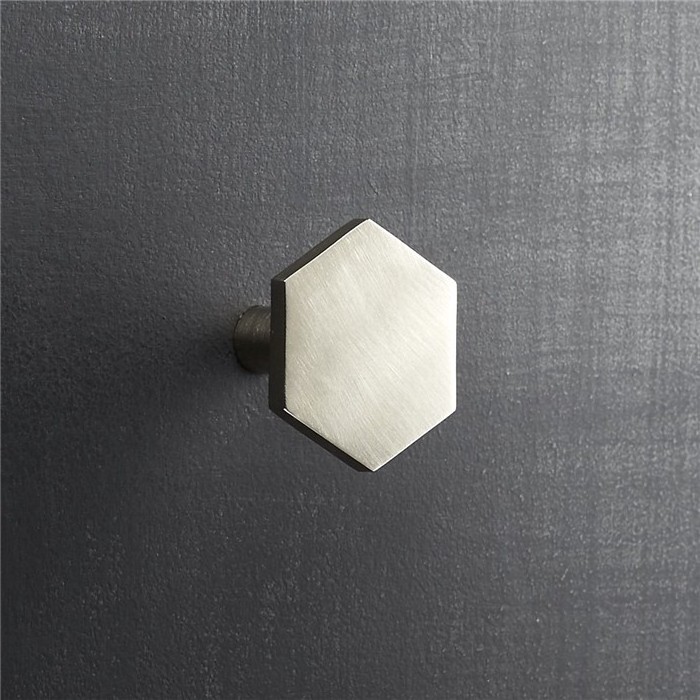 Unique Design Solid Brass Hexagon Cabinet/Furniture Pull Handle Closet handle Knob Kitchen Handle