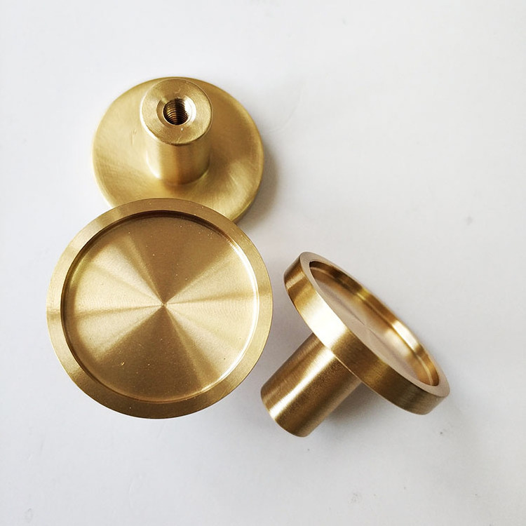 Decorative Home Furniture Hardware Solid Brass Cabinet Handle Wardrobe Knobs and Handles for Home Decor