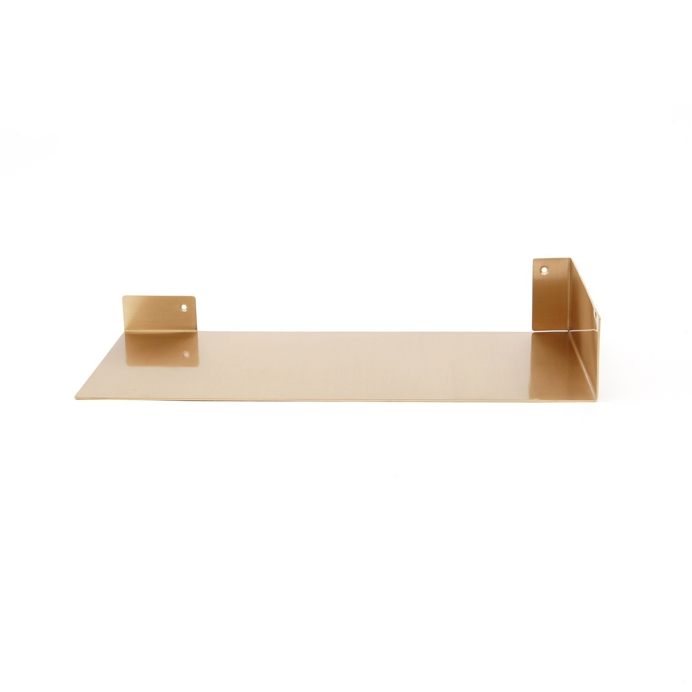 Floating Shelves Brushed Gold Shelves Shower Caddy Wall Mounted Decorative Display Shelf for Bedroom Living Room Bathroom Office