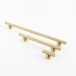 Maxery Unique Design Cabinet Handle Solid Brass Drawer Pull Cute Small Ball Furniture Hardware with Different Size for Decor