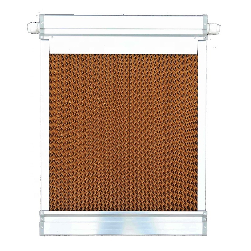 Evaporation Panel Poultry Farm System Wet Curtain Evaporative Air Cooling Pad