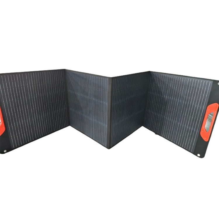 Foldable Portable Panels 100W 200W 600W Monocrystalline Solar Panel Kit With Adjustable Kickstand Cases