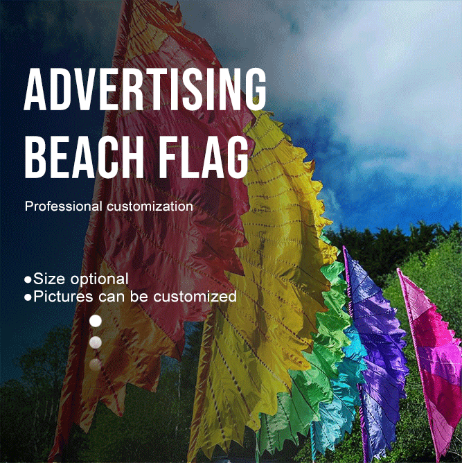 Promotional Advertising exhibition event outdoor Feather Flag Flying Beach Flag banner stand , Teardrop Flag