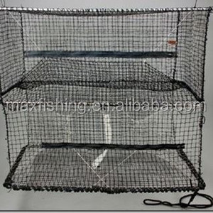 Collapsible fishing pots large cod traps