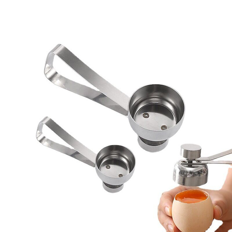 F2-277  Durable egg opener machine, RTS Kitchen gadget stainless steel egg scissors eggshell cutter egg opener