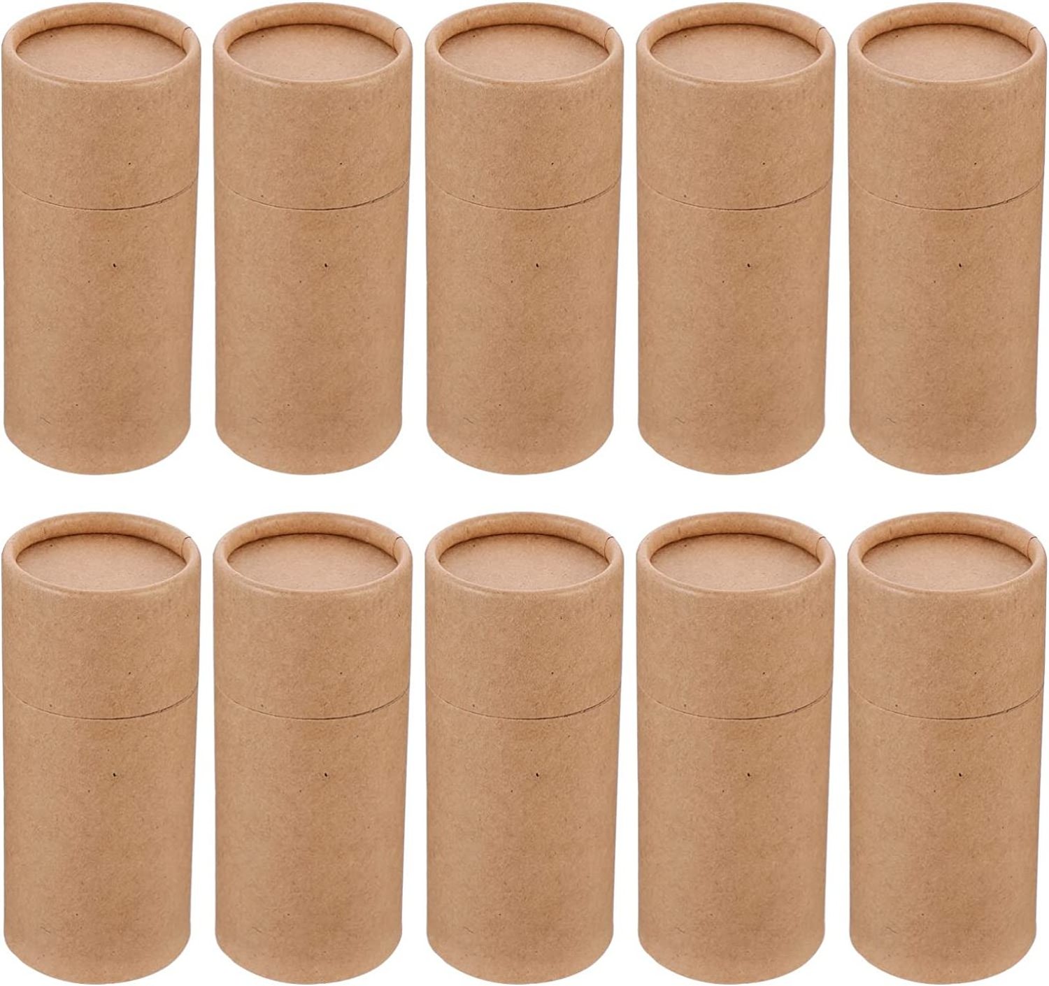 Custom recycle Round Kraft Paper Packaging cardboard tubes,biodegradable candle lip gloss tubes paper tube for T-shirt