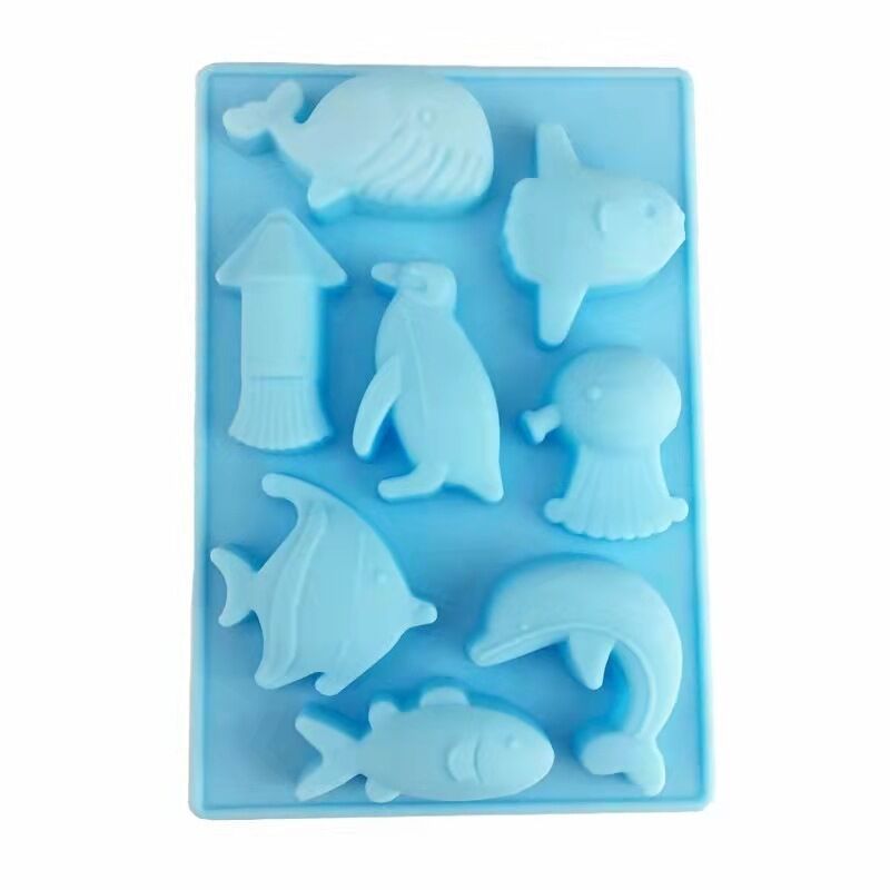 F1-112 Wholesale Making Nonstick 3D Molde De Silicona Soap Mould Baking Silicone Resin Mold Candle Chocolate Cake Molds