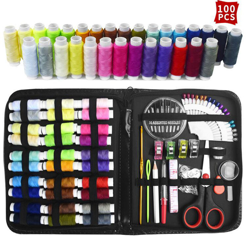 F2-469 sewing accessories tool organizer box, wholesale sewing kit boxes,Portable sewing kit needle and thread tool storage box