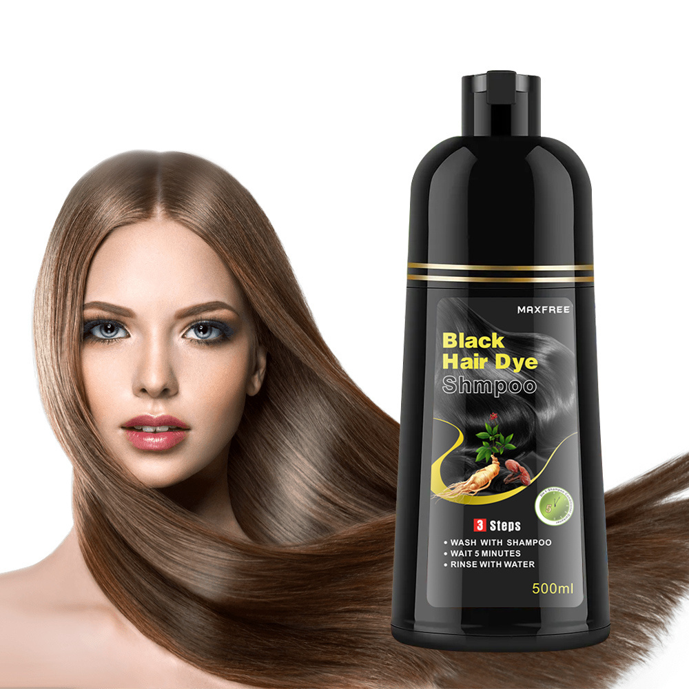 permanent black hair shampoo ammonia free hair dye without ppd last long original original factory private label oem odm