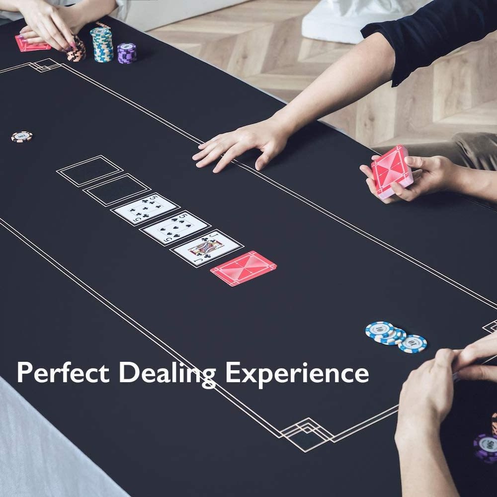 manufacture 1.8M waterproof professional poker table foldable poker table mat