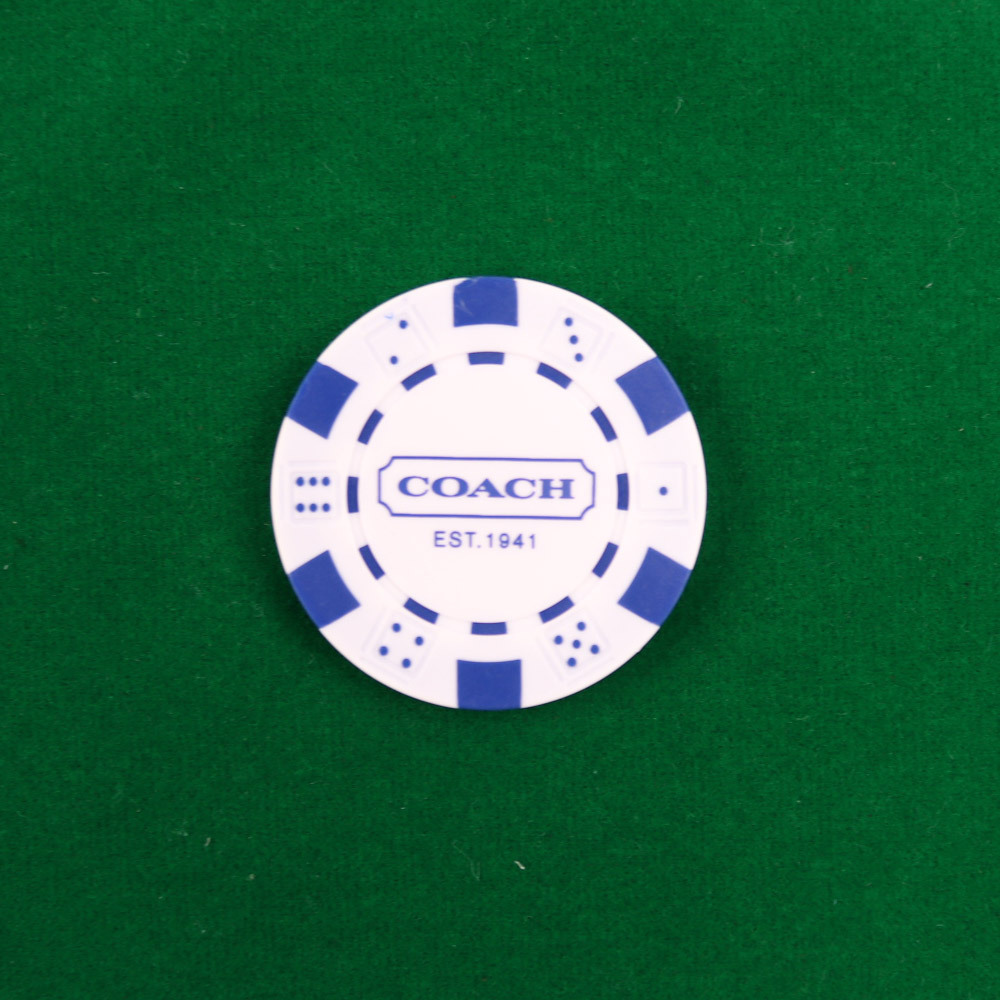 OEM Welcomed sticker clay Ceramic custom printed logo cheap poker chips wholesale