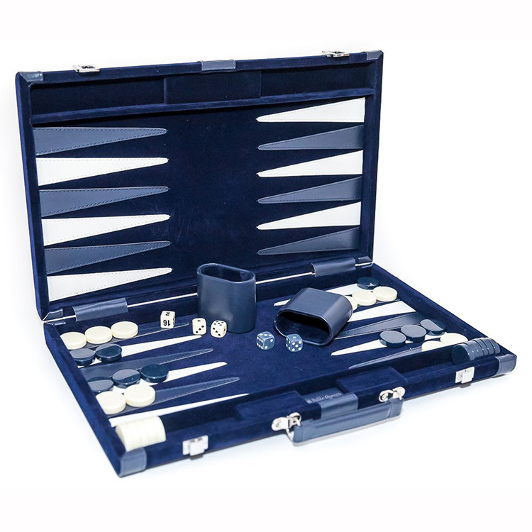 cheap backgammon prices dark blue wooden board game backgammon party entertainment set