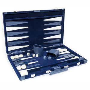 cheap backgammon prices dark blue wooden board game backgammon party entertainment set