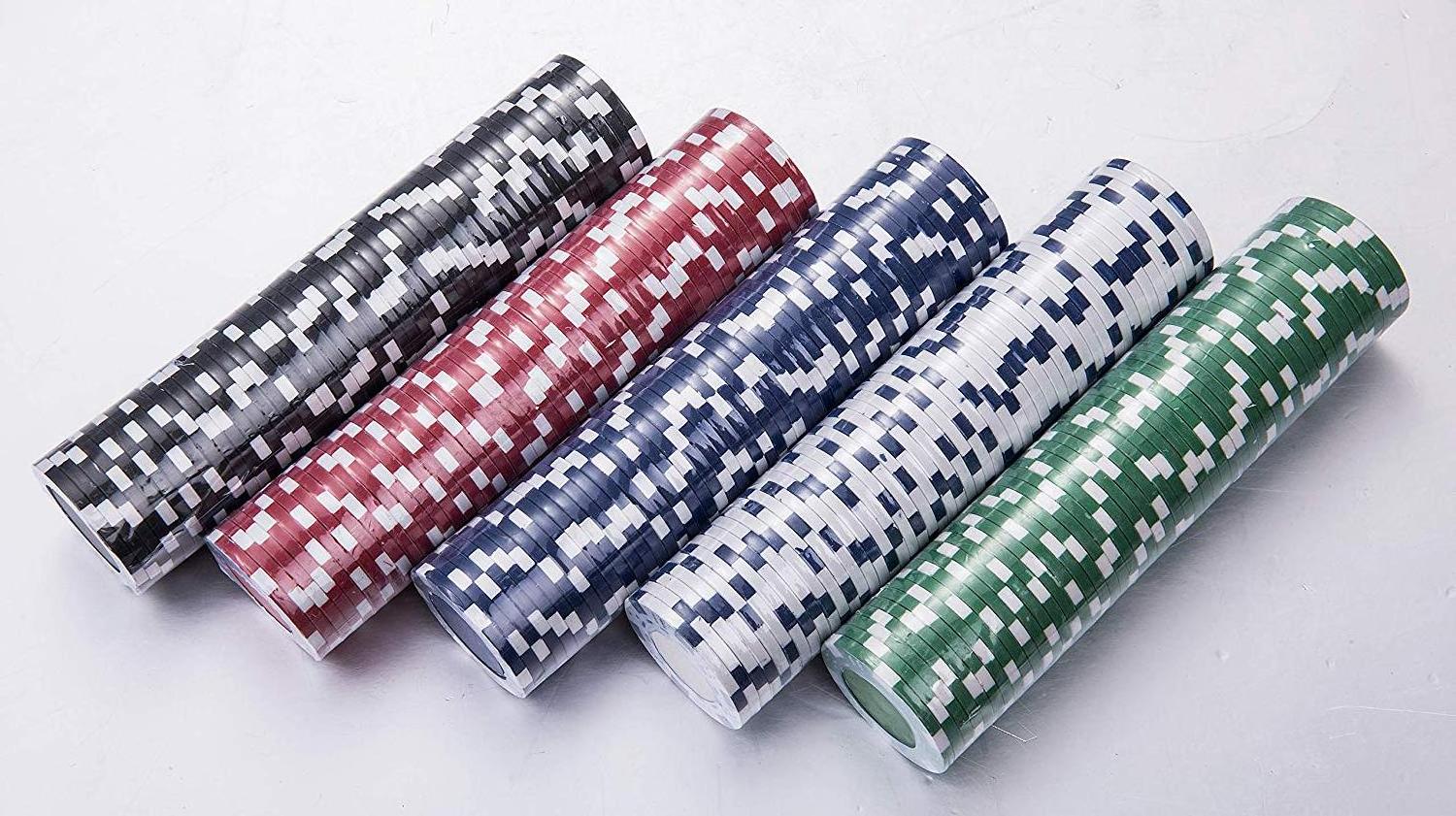 2020 pu leather poker chips sets