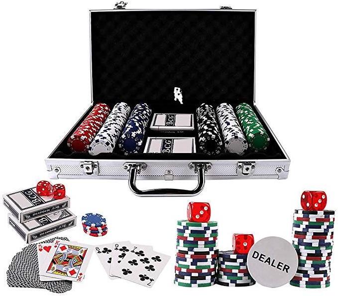 2020 pu leather poker chips sets