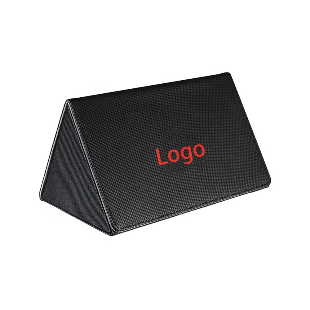 High-End Factory Card Deck Box Yugioh Trading Card PU Leather Deck Box Storage Game Card Box with Magnetic Closure