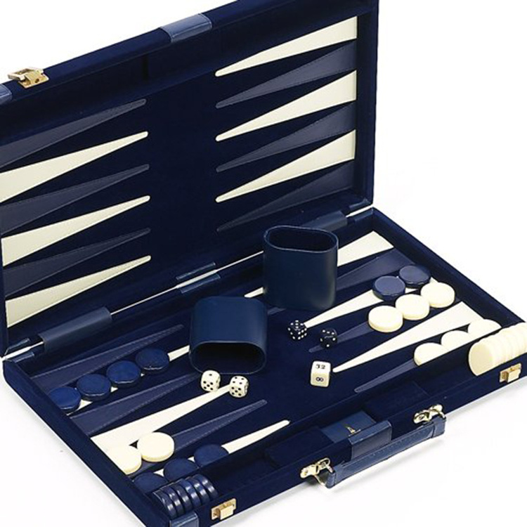 cheap backgammon prices dark blue wooden board game backgammon party entertainment set