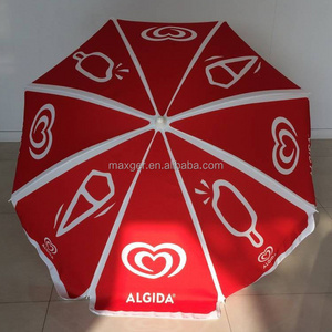 180cm x 8ribs, promotional small parasol, Customer authorization beach umbrella